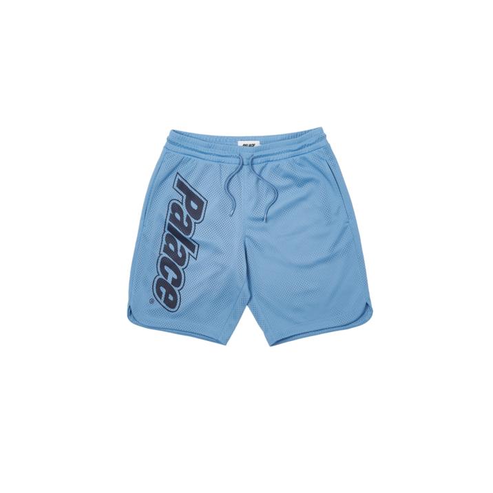Thumbnail LOWERCASE FONT SHORTS LIGHT BLUE one color