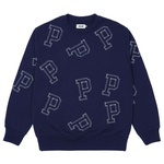 Thumbnail MULTI P FLATLOCK CREW BLUE one color