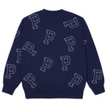 Thumbnail MULTI P FLATLOCK CREW BLUE one color