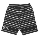 Thumbnail PRINTED STRIPE SHORTS BLACK one color