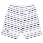 Thumbnail PRINTED STRIPE SHORTS WHITE one color