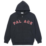 Thumbnail FELT LETTERS ZIP HOOD NAVY one color