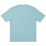 Thumbnail WAFFLE OVERLOCK T-SHIRT LIGHT BLUE one color