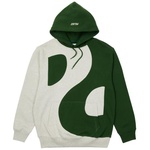 Thumbnail YIN YANG HOOD GREY MARL / GREEN one color