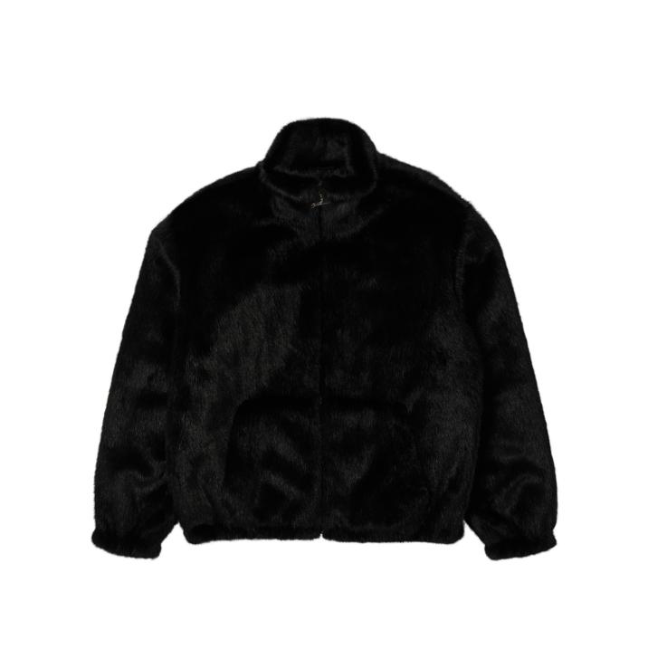 Thumbnail FAUX FUR JACKET BLACK one color