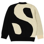 Thumbnail YIN YANG KNIT CREAM / BLACK one color