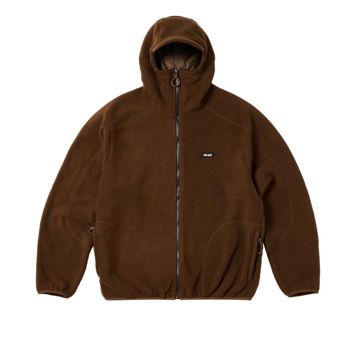 Thumbnail PEAK FLEECE JACKET MOCHA one color