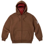 Thumbnail FACEMASK SHEARLING THERMAL HOOD BROWN one color