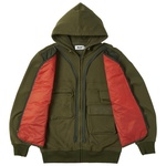 Thumbnail TACTICAL ZIP HOOD THE DEEP GREEN one color