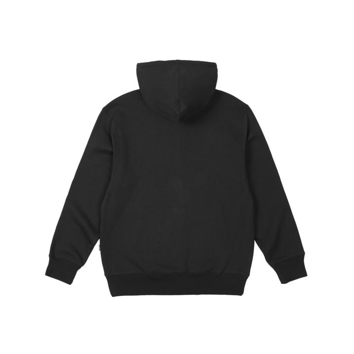 Thumbnail OUTLINE ARCH ZIP HOOD BLACK one color