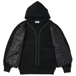 Thumbnail TACTICAL ZIP HOOD BLACK one color