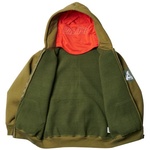 Thumbnail FACEMASK SHEARLING THERMAL HOOD OLIVE one color