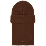 Thumbnail FLEECE FACEWARMER BEANIE MOCHA one color