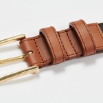 Thumbnail PAL-M-GRAM LEATHER BELT BROWN one color
