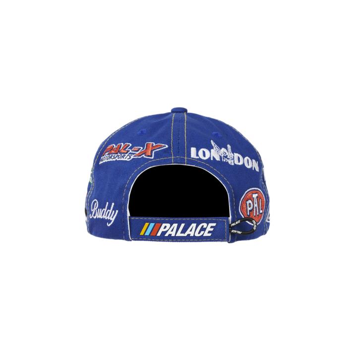 Thumbnail PALACE TEAM RACING 6-PANEL BLUE one color