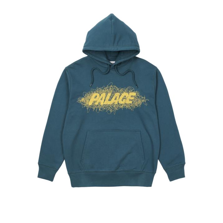 Thumbnail SKETCHY HOOD HEAVY GREEN one color