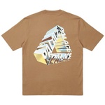 Thumbnail TRI-CHROME T-SHIRT MOCHA one color
