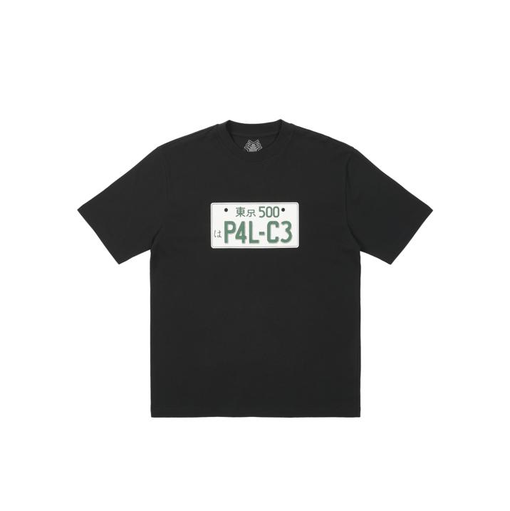 Thumbnail PLATE T-SHIRT BLACK one color