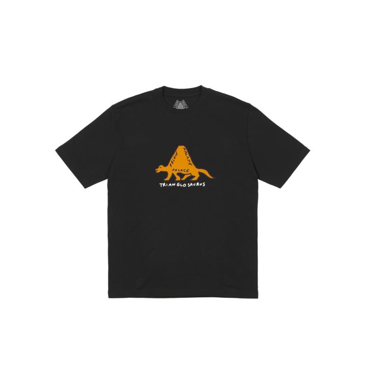Thumbnail TRIANGLOSAURUS T-SHIRT BLACK one color