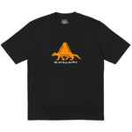 Thumbnail TRIANGLOSAURUS T-SHIRT BLACK one color