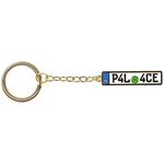 Thumbnail PLATE KEYRING EU one color