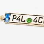 Thumbnail PLATE KEYRING EU one color