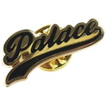 Thumbnail PALACE SCRIPT PIN BADGE BLACK one color