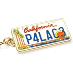 Thumbnail PLATE KEYRING LA one color
