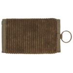 Thumbnail CORDUROY TRI WALLET BROWN one color