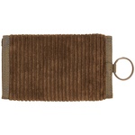 Thumbnail CORDUROY TRI WALLET BROWN one color