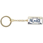 Thumbnail PLATE KEYRING NY one color