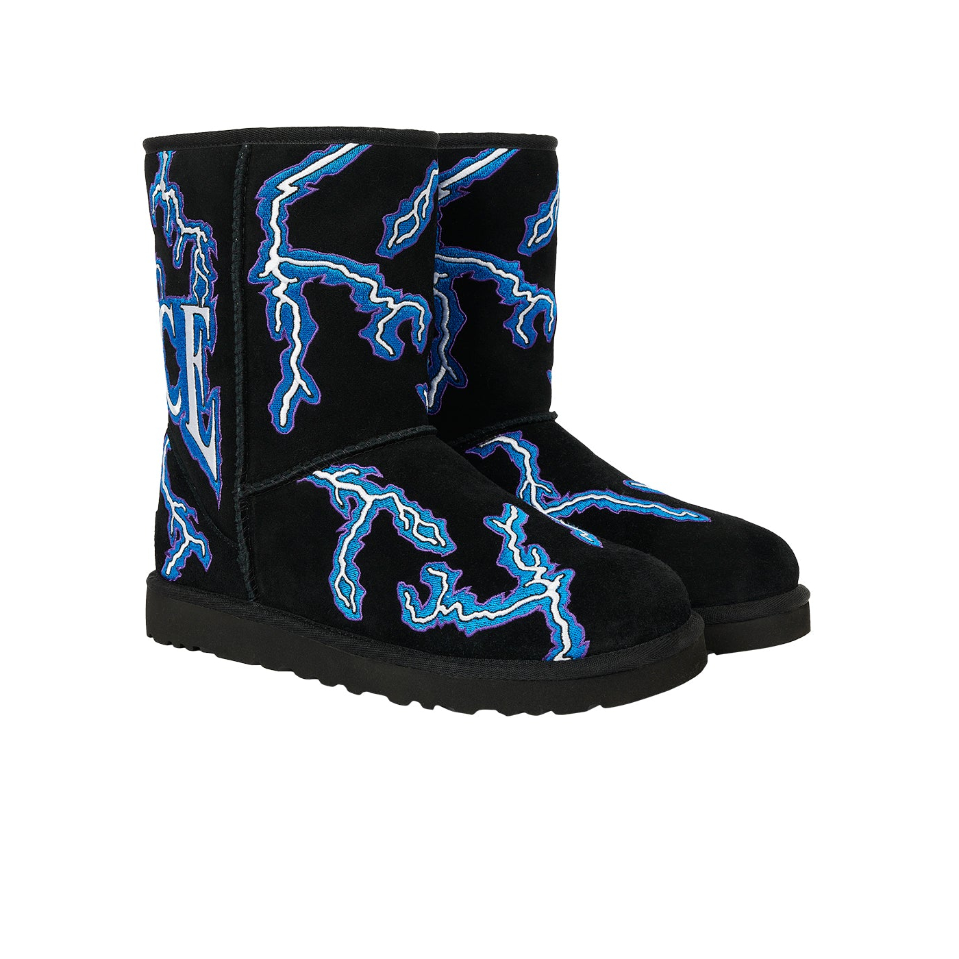Thumbnail PALACE UGG LIGHTNING CLASSIC SHORT BOOT BLACK one color