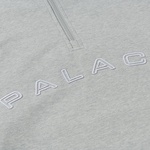 Thumbnail SPORT PIPED 1/4 ZIP GREY MARL one color