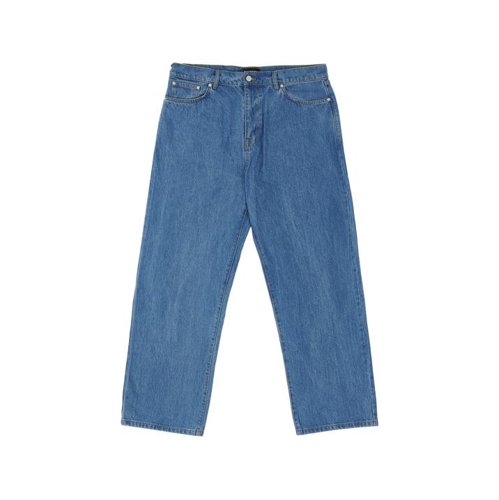 Thumbnail CHAIN SCRIPT JEAN STONE WASH one color