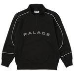 Thumbnail SPORT PIPED 1/4 ZIP BLACK one color
