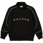 Thumbnail SPORT PIPED 1/4 ZIP BLACK one color