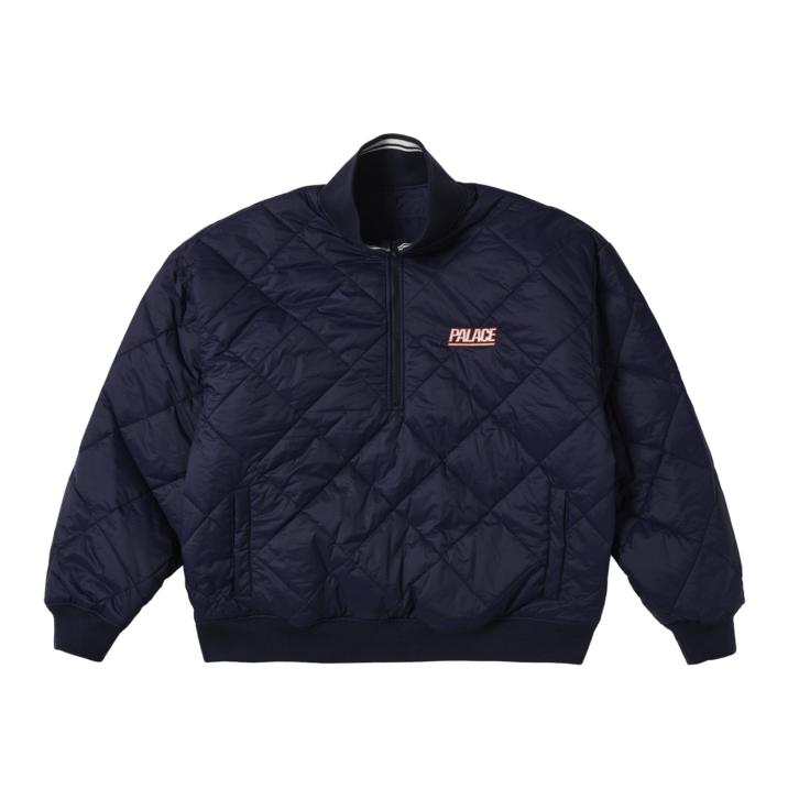 Thumbnail REVERSIBLE QUILTED SPORTS BOMBER NAVY one color