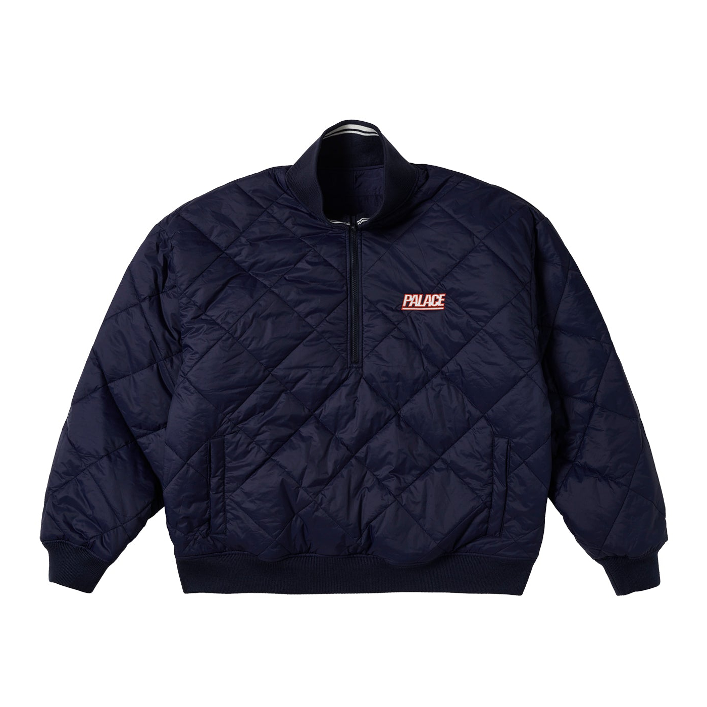 Thumbnail REVERSIBLE QUILTED SPORTS BOMBER NAVY one color