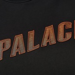 Thumbnail IRIDESCENT APPLIQUE CREW BLACK one color