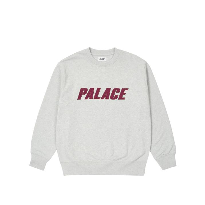 Thumbnail IRIDESCENT APPLIQUE CREW GREY MARL one color