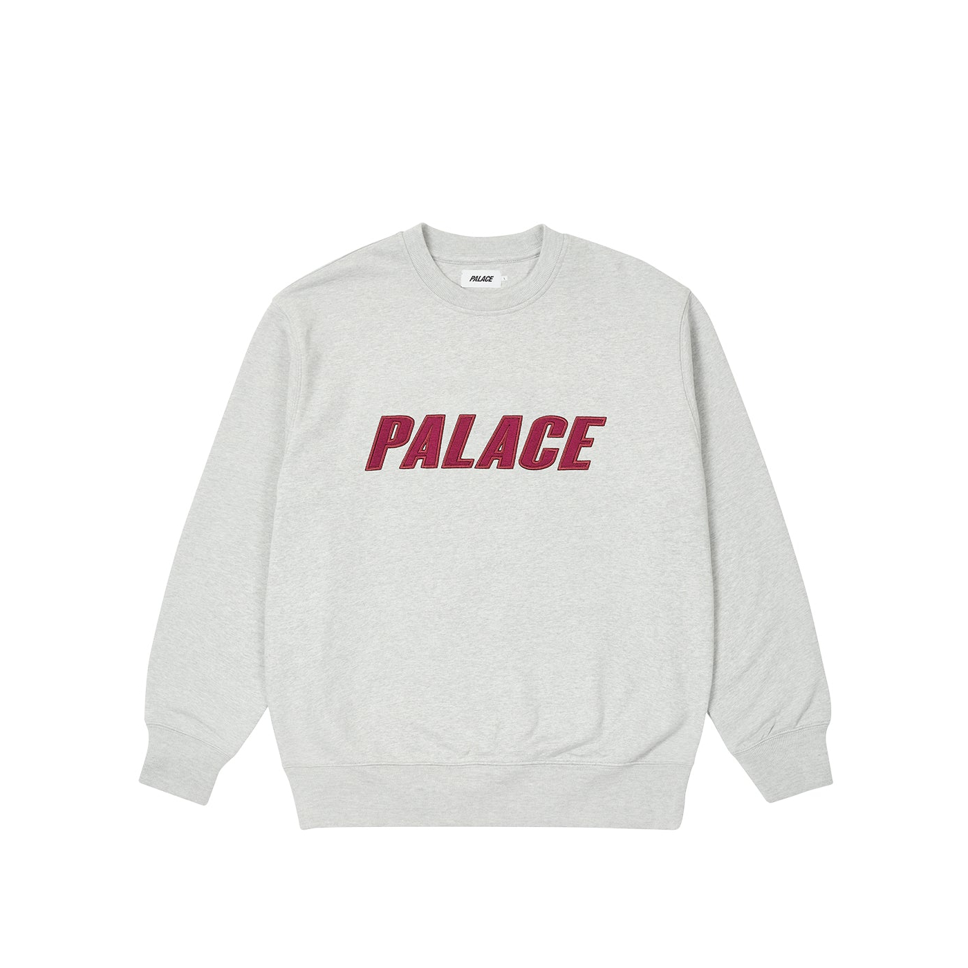 Thumbnail IRIDESCENT APPLIQUE CREW GREY MARL one color