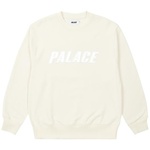 Thumbnail IRIDESCENT APPLIQUE CREW SOFT WHITE one color