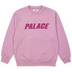 Thumbnail IRIDESCENT APPLIQUE CREW ULTRA MAUVE one color