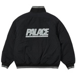 Thumbnail REVERSIBLE QUILTED SPORTS BOMBER BLACK one color