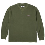 Thumbnail WAFFLE LONGSLEEVE THE DEEP GREEN one color
