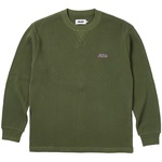 Thumbnail WAFFLE LONGSLEEVE THE DEEP GREEN one color