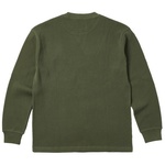 Thumbnail WAFFLE LONGSLEEVE THE DEEP GREEN one color