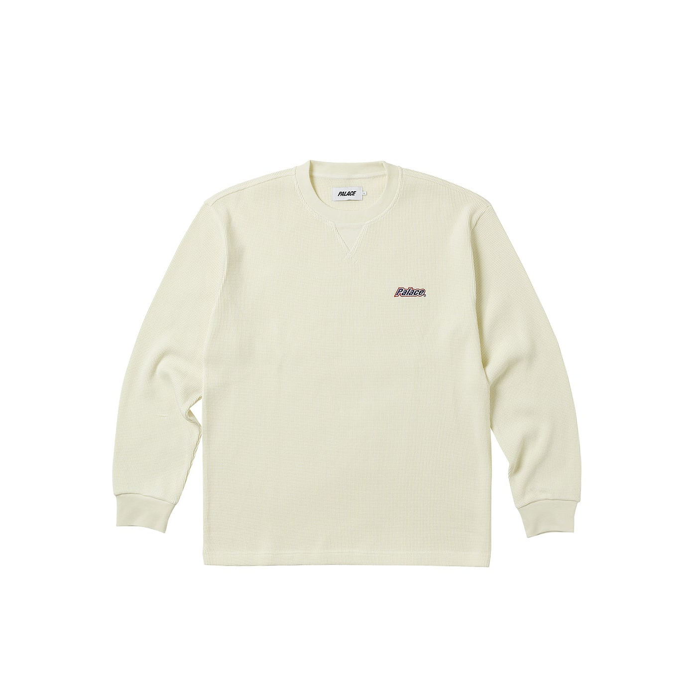 Thumbnail WAFFLE LONGSLEEVE SOFT WHITE one color