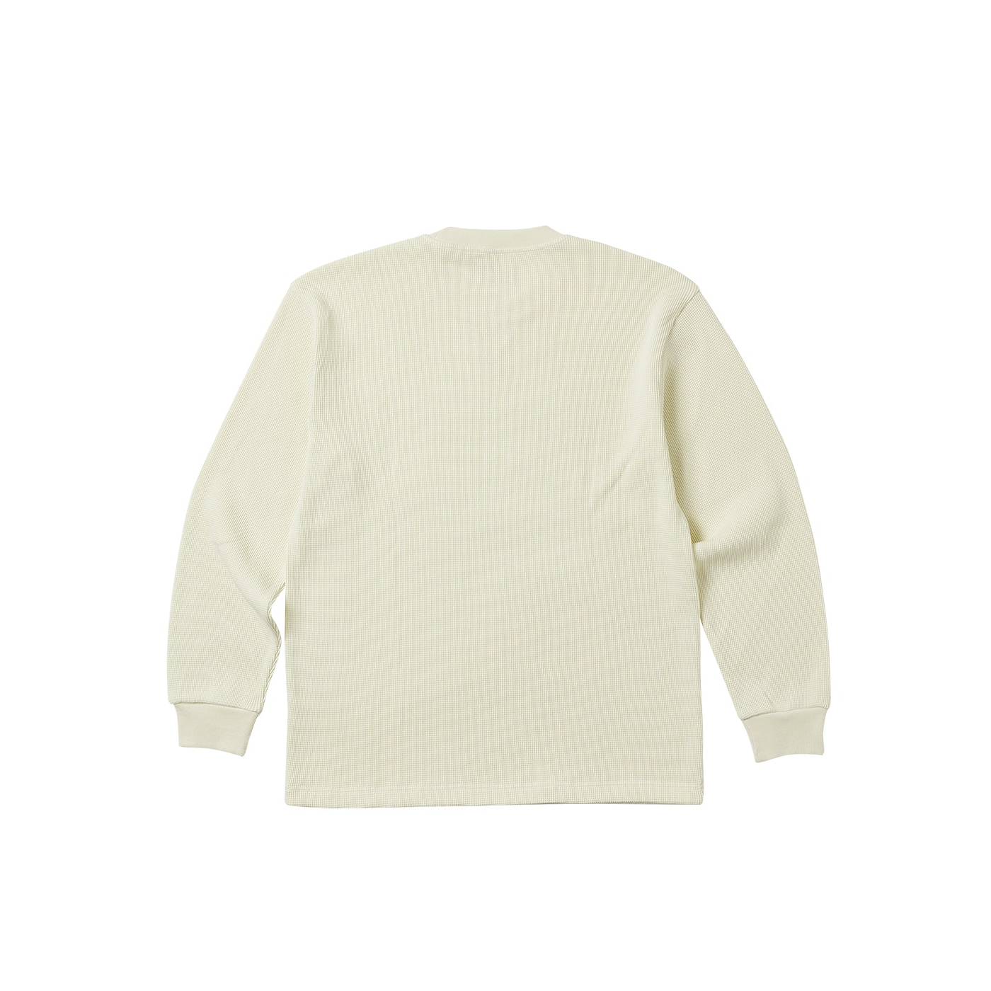 Thumbnail WAFFLE LONGSLEEVE SOFT WHITE one color