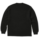 Thumbnail WAFFLE LONGSLEEVE BLACK one color